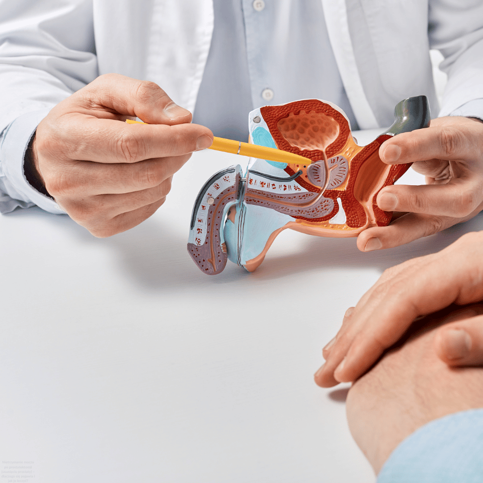 Nietrzymanie moczu po prostatektomii (usunięciu prostaty) – dlaczego się pojawia i jak je leczyć?
