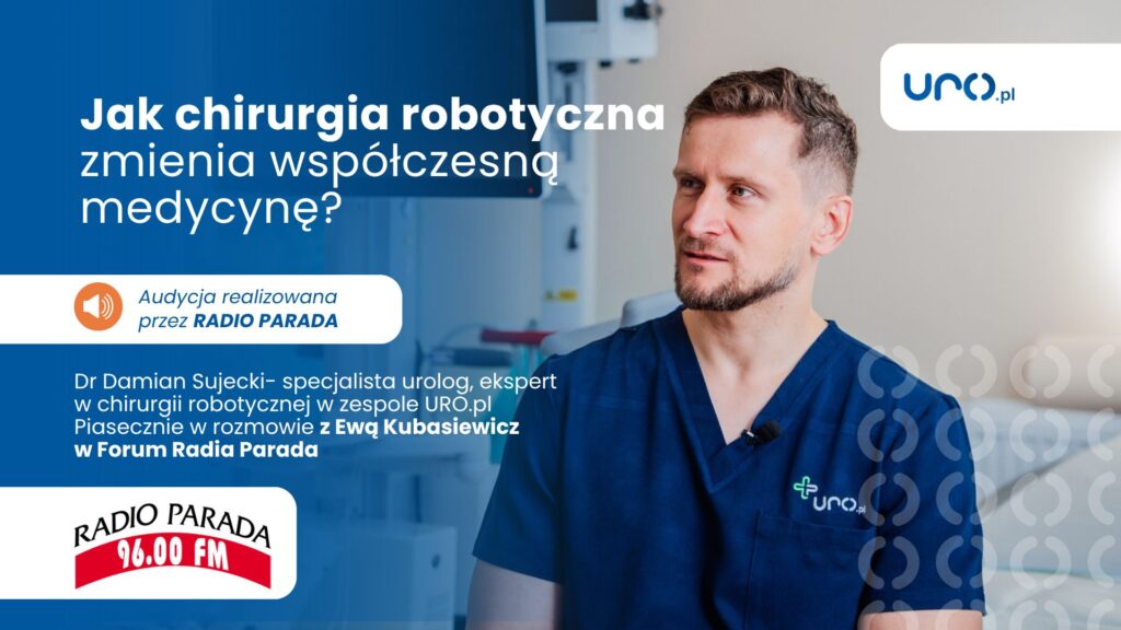 Lek. Damian Sujecki był gościem Ewy Kubasiewicz w audycji łódzkiego Radio Parada